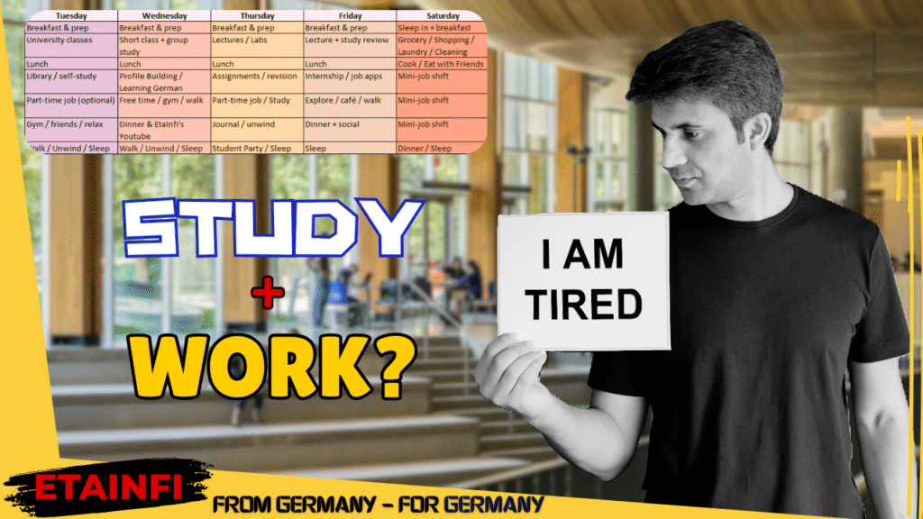 Working While Studying in Germany: Is It Worth It — or Just Too Much?