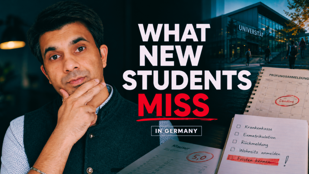 The 1st Semester Reality: Why 40% Fail & How to Secure your 1.0 🇩🇪