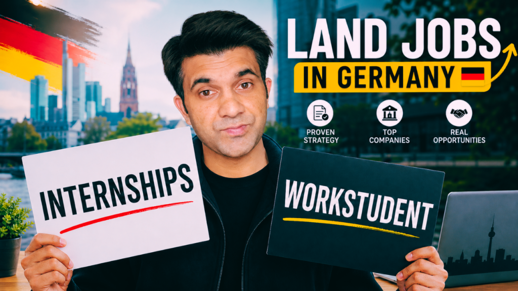 The International Student’s Guide to Internships and Werkstudent Jobs in Germany — Why You Keep Getting Rejected and How to Fix It