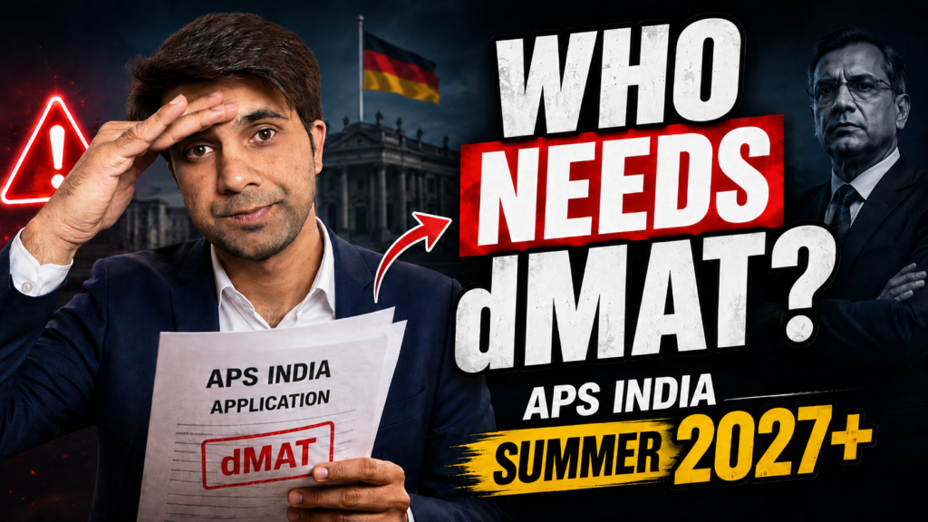 dMAT is NOW required by APS India
