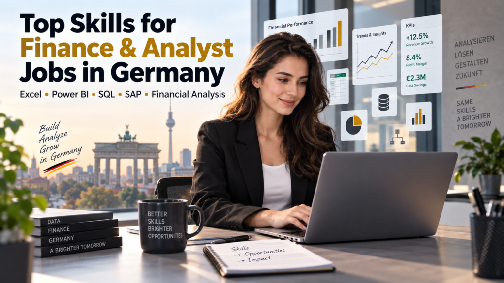 What you need for Finance & Analyst Jobs in Germany?