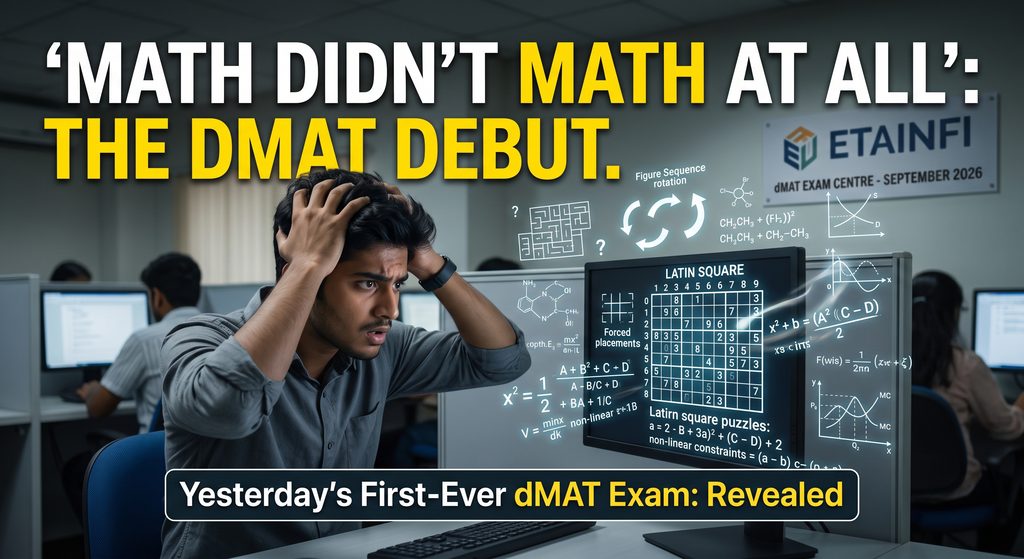 Was the 2026 dMAT a Complete Curveball? Real Candidate Feedback Revealed